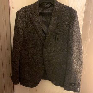 Mens wool 38 short slim fit Tallia blazer.